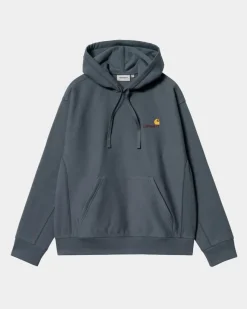 Shop American Script Sweatshirt Med Haette | Zeus Mænd Sveder