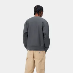 Outlet American Script Sweatshirt | Zeus Mænd Sveder