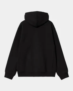 Best Sale American Script-Jakke Med Haette | Sort Mænd Sveder