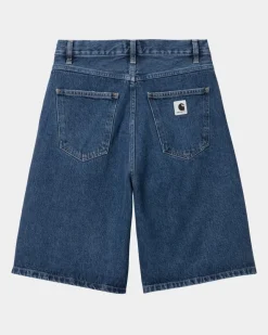 Clearance Brandon Shorts Til Kvinder | Bla (Stenvasket) Kvinder Denim