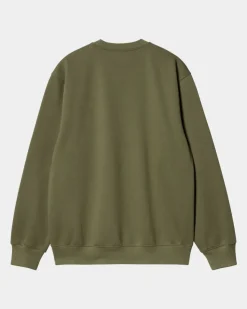 Best Sale Carhartt Sweatshirt | Dundee / Glassy Pink Mænd Sveder