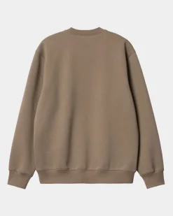 Clearance Carhartt Sweatshirt | Gren / Rattan Mænd Sveder