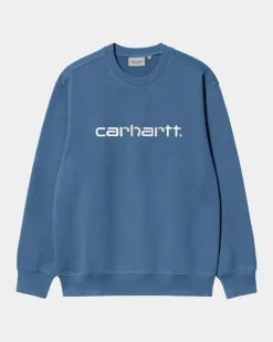 Sale Carhartt Sweatshirt | Sorrent / Hvid Mænd Sveder