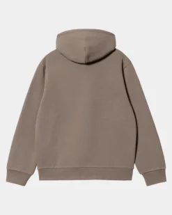 New Carhartt Sweatshirt Med Haette | Gren / Rattan Mænd Sveder