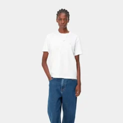 Outlet Casey T-Shirt | Hvid Kvinder T-Shirts