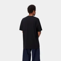 Cheap Cat Sticker T-Shirt | Sort Mænd T-Shirts Og Poloer