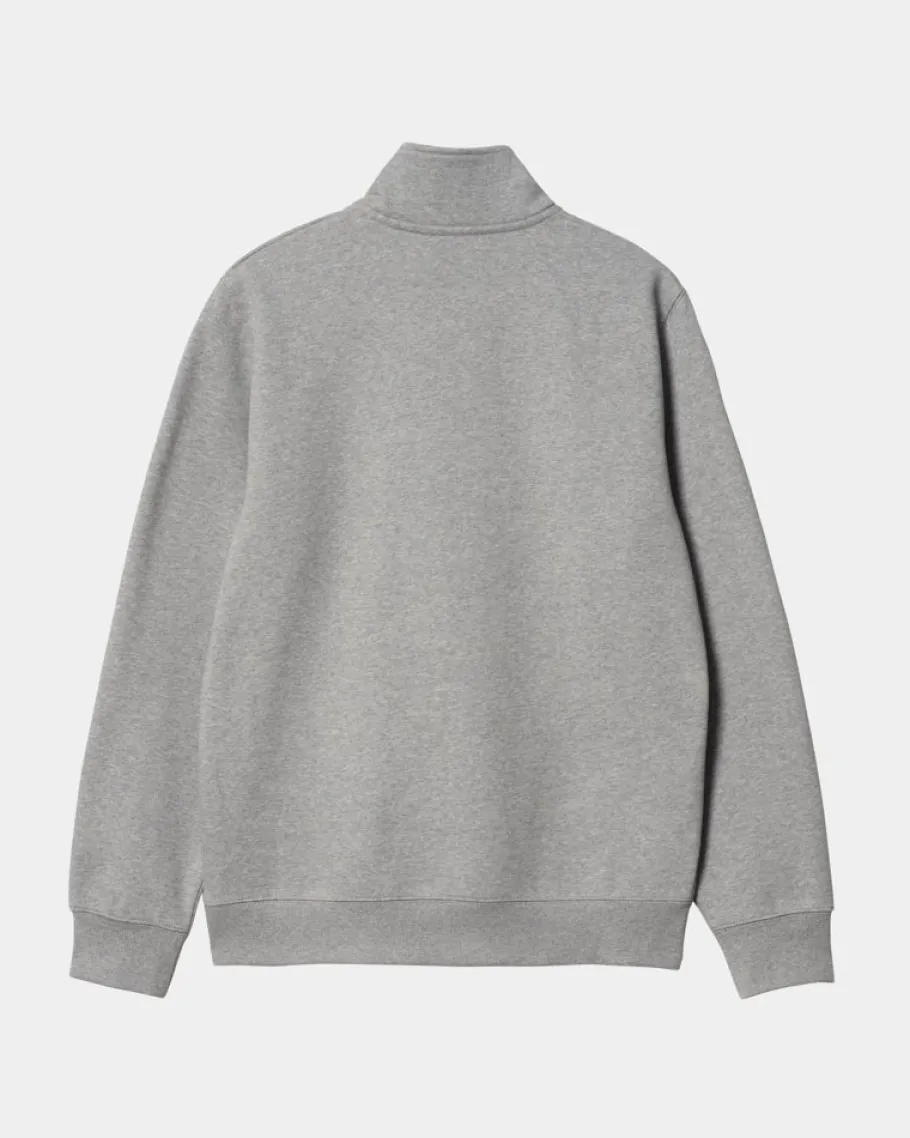 Outlet Chase Neck Zip Sweatshirt | Gra Lyng Mænd Sveder
