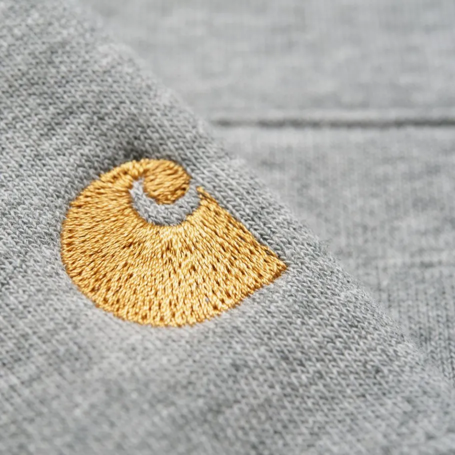 Outlet Chase Neck Zip Sweatshirt | Gra Lyng Mænd Sveder