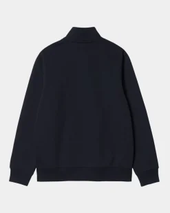 Outlet Chase Neck Zip Sweatshirt | Dark Navy Mænd Sveder