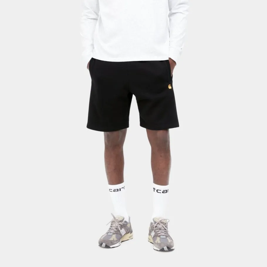 Cheap Chase Sweat Short | Sort Mænd Sveder