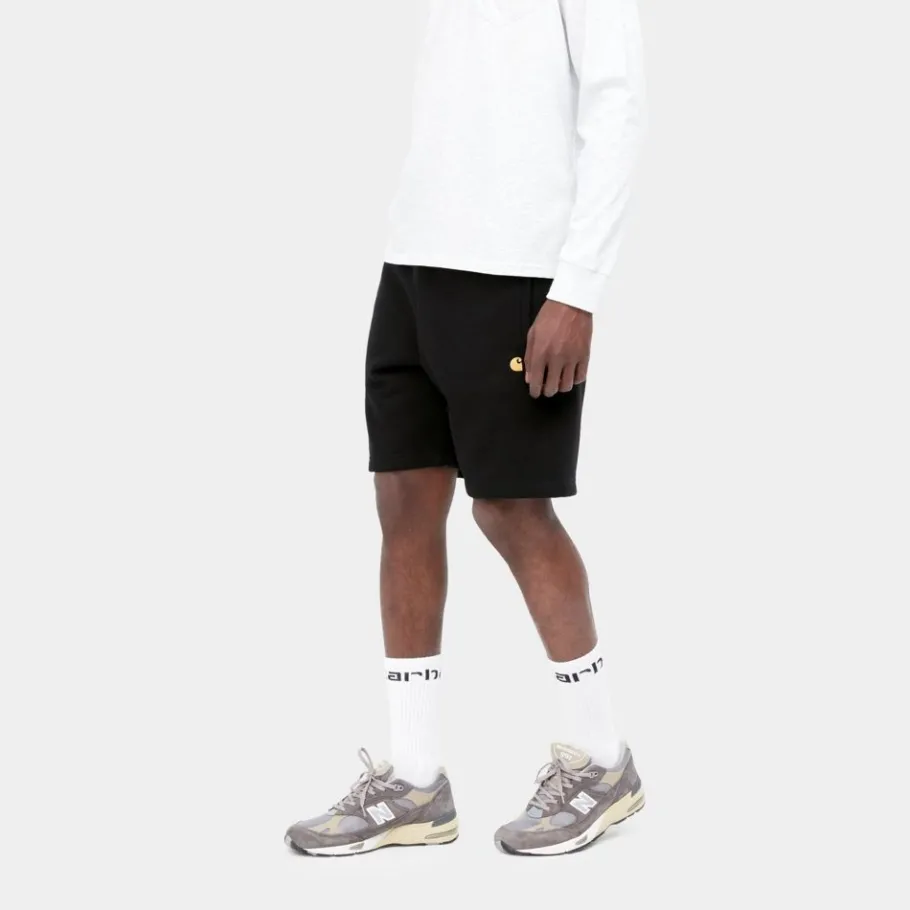 Cheap Chase Sweat Short | Sort Mænd Sveder