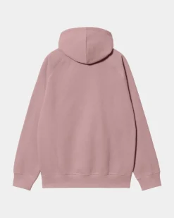 Clearance Chase Sweatshirt Med Haette | Glassyet Lyserod Mænd Sveder