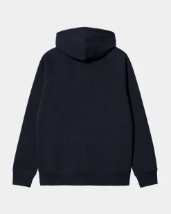 Best Sale Chase-Jakke Med Haette | Dark Navy Mænd Sveder