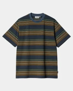 Sale Colby Stripe T-Shirt | Flade Mænd T-Shirts Og Poloer