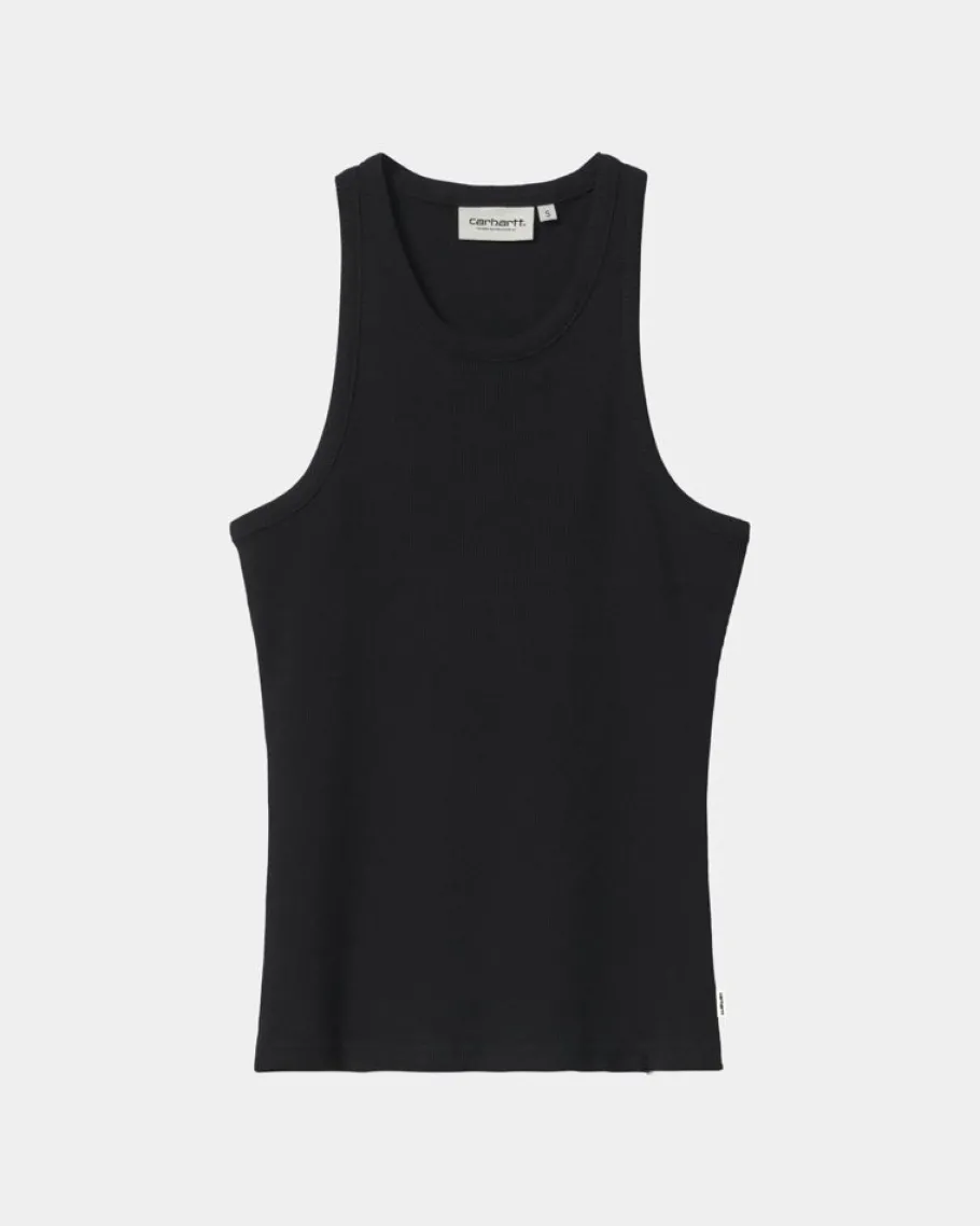 Best Sale Dame Porter A-Shirt | Sort Kvinder T-Shirts