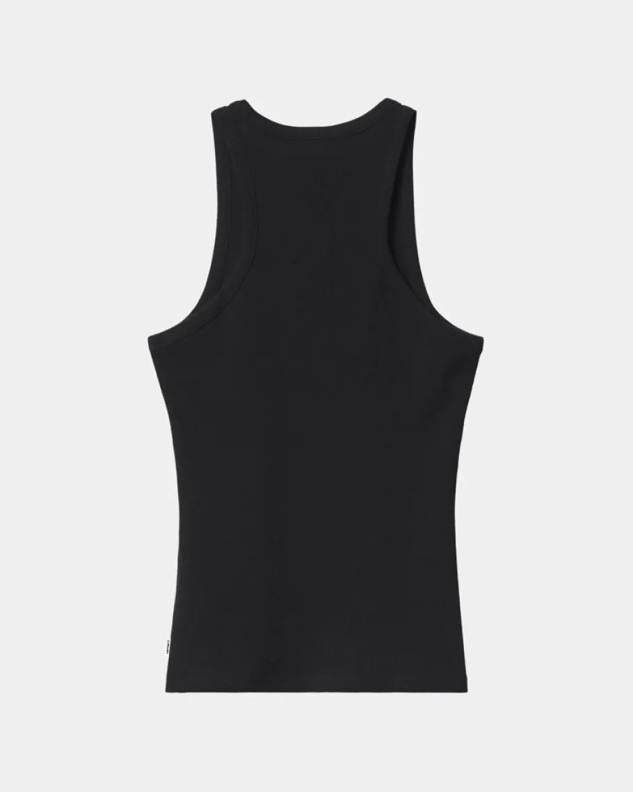 Best Sale Dame Porter A-Shirt | Sort Kvinder T-Shirts