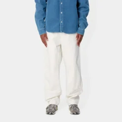 Hot Dobbelt Knaebukser - Denim | Hvid (Skyllet) Mænd Denim