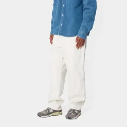 Hot Dobbelt Knaebukser - Denim | Hvid (Skyllet) Mænd Denim