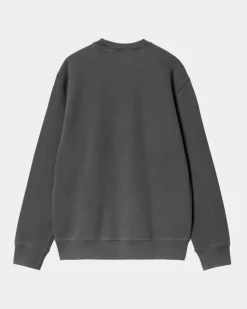 Flash Sale Duster Script Sweatshirt | Sort Mænd Sveder