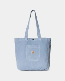 Outlet Garnison Tote | Frostet Bla (Stenfarvet) Tasker