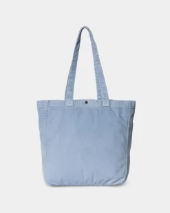 Outlet Garnison Tote | Frostet Bla (Stenfarvet) Tasker