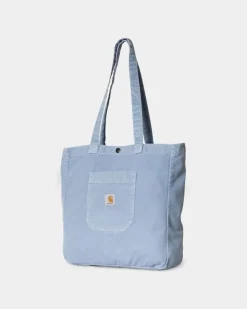 Outlet Garnison Tote | Frostet Bla (Stenfarvet) Tasker
