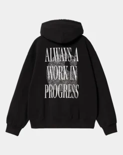 Hot Haette Always A Wip Sweatshirt | Sort Mænd Sveder