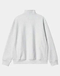 New Half Zip American Script Sweatshirt | Ask Heather Mænd Sveder