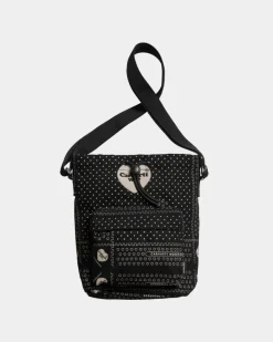 Flash Sale Heart Bandana Skuldertaske | Sort Mænd Tilbehør