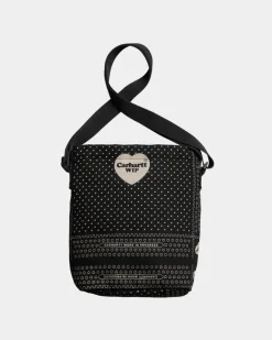 Flash Sale Heart Bandana Skuldertaske | Sort Mænd Tilbehør