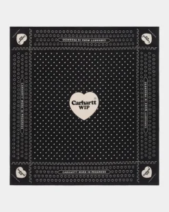 Best Hjertetryk Bandana | Sort Mænd Tilbehør