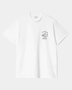Store Ikoner T-Shirt | Hvid Sort Mænd T-Shirts Og Poloer