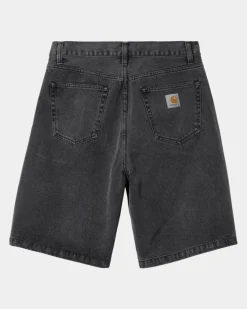 New Landon Short | Sort (Heavy Stone Vask) Mænd Denim