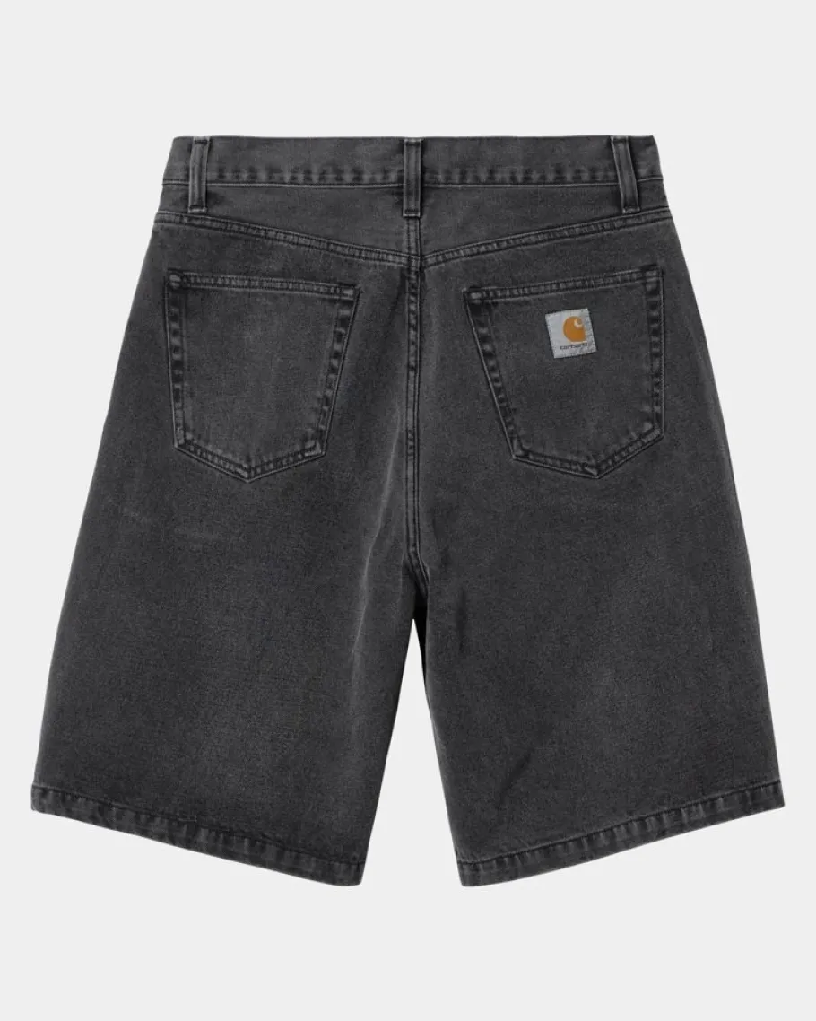 New Landon Short | Sort (Heavy Stone Vask) Mænd Denim