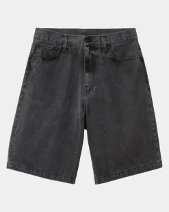 New Landon Short | Sort (Heavy Stone Vask) Mænd Denim