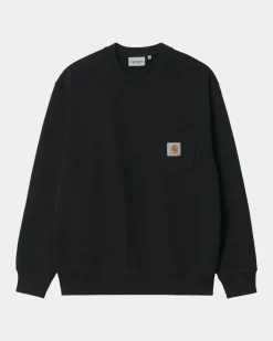 Hot Lomme Sweatshirt | Sort Mænd Sveder
