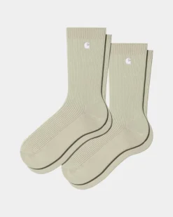 Best Madison Sokker (2 Pakke) | Beryl / Hvid Sokker