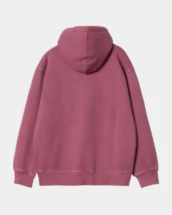 Store Nelson Sweatshirt Med Haette | Magenta Mænd Sveder