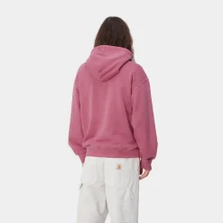 Store Nelson Sweatshirt Med Haette | Magenta Mænd Sveder