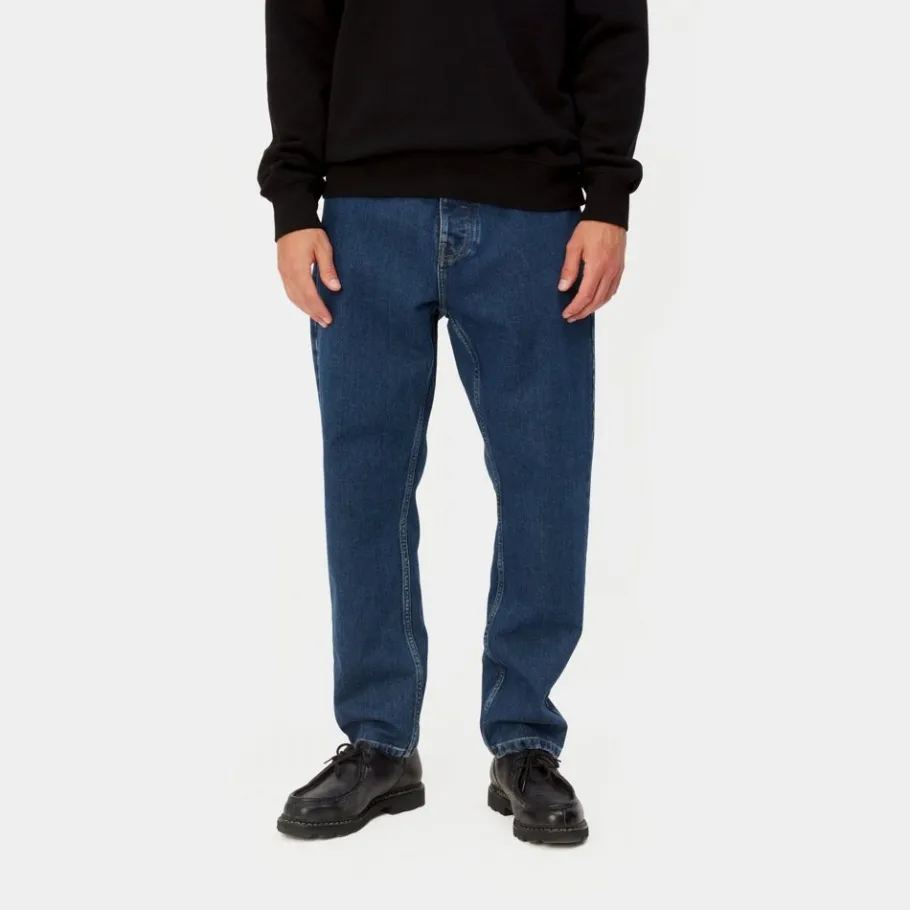 New Newel Pant | Bla (Stenvasket) Mænd Denim