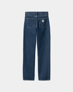 Cheap Noxon Bukser | Bla (Stenvasket) Kvinder Bukser