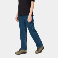 Cheap Noxon Bukser | Bla (Stenvasket) Kvinder Bukser