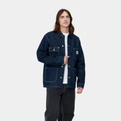 Outlet Og Chore Coat (Forar) | Bla (En Vask) Mænd Denim