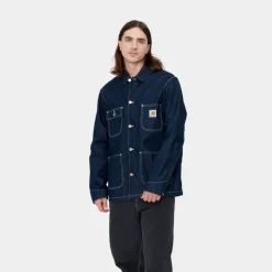 Outlet Og Chore Coat (Forar) | Bla (En Vask) Mænd Denim