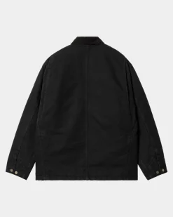 Flash Sale Og Chore Coat (Vinter) | Sort (Aeldet Laerred) Mænd Jakker & Veste