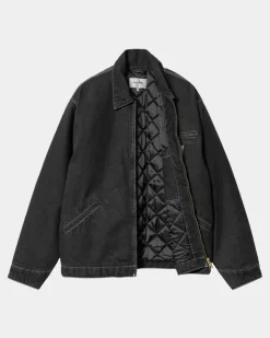 Online Og Detroit Jakke (Forar) | Sort (Stenvasket) Mænd Denim