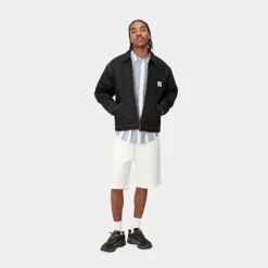 Store Og Detroit Jakke (Forar) | Sort (Stiv) Mænd Denim