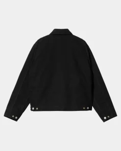 Cheap Og Detroit-Jakke Til Kvinder (Forar) | Sort Kvinder Jakker