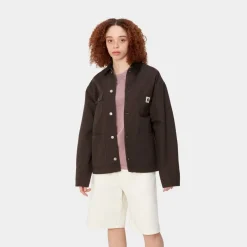 Discount Og Michigan Frakke Til Kvinder (Forar) | Tobak / Sort (Skyllet) Kvinder Jakker