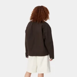 Discount Og Michigan Frakke Til Kvinder (Forar) | Tobak / Sort (Skyllet) Kvinder Jakker